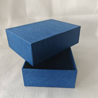 Strukturiertes Papier, starrer Karton, laminiertes Papier, Deckel- und Bodenbox, Zwei-Schulter-Box, kundenspezifische Verpackungsbox