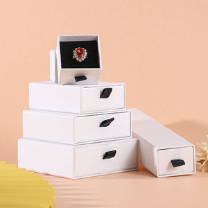 Direct Factory Custom Logo Luxury Mini Jewelry <strong>Box</strong> for Ring Necklace Earring <strong>Small</strong> Portable Travel Jewellery Case Wholesale <strong>Gift</strong> - Product Image 2