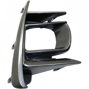 Embellecedor de moldura para rejilla delantera compatible con h-onda a-ccord 2022 ABS, parachoques de labios negro - Product Image 1