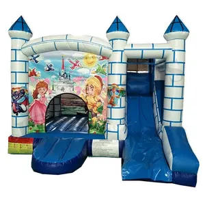 Надувная горка замка/уличная игровая площадка/прыгающий надувной дом для детей