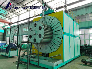 Machine de fabrication de tuyaux en spirale renforcés en plastique HDPE de grande taille pour système de drainage des eaux usées - Product Image 2
