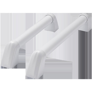 Barra de Apoyo en Forma de L Weiyue, Acero Inoxidable 304, Blanca, Antideslizante, Barra de Seguridad para Baño para Personas Mayores y Mujeres Embarazadas - Product Image 5
