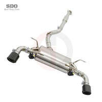 SDO - Sistema de Escape Catback de Acero Inoxidable para Toyota GR86 GT86 FT86 2.0 2012-2021, Kit de Tubo de Escape Valvetronic de Alto Rendimiento