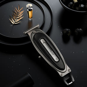 Cortadora de pelo profesional de lujo, cortadora de pelo de salón, máquina para cortar cabello húmedo/Seco, cuero más suave, Hotel, exterior, USB - Product Image 1