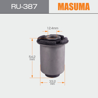 RU-387 MASUMA universel autres Kits de pièces de Suspension pneumatique faible bras de commande douille en caoutchouc pour voitures Toyota Corolla