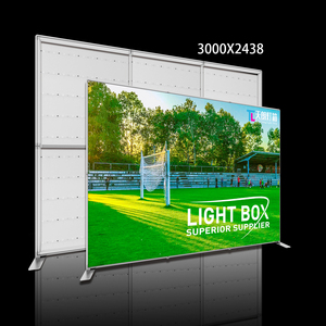 กล่องไฟ SEG กรอบอลูมิเนียมทรงกลมขนาดสั่งทำพิเศษ พร้อมกรอบแบบ Snap - Product Image 1