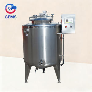 Tanque pasteurizador de jugo de fruta semiautomático de alta productividad GEMS 380V 9000W con capacidad de 100L-1000L para uso a granel - Product Image 5