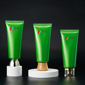 <span class=keywords><strong>Tubo</strong></span> per Crema Viso <span class=keywords><strong>Verde</strong></span> Teal Scuro con Tappo Dorato per Idratanti e Prodotti Skincare Naturali - Campione Gratuito - Product Image 3