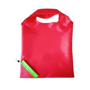 Custom Striped <b>Long</b> Handle Foldable Eco-friendly Ripstop Reusable Shopping <b>Bags</b> with Extra Large Shoulder Closure Polyester - Product Image 6