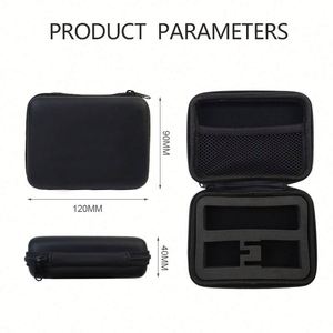 กระเป๋าเก็บอุปกรณ์ชาร์จแบบกันน้ำสีดำ ทำจากวัสดุ EVA ทนไฟ พกพาสะดวก - Product Image 6