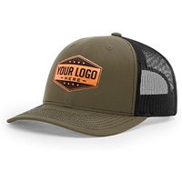 Casquettes Trucker en Coton 6 Panneaux Richardson 112 Personnalisées avec Patch en Cuir – Respirantes et Imperméables – Tendance Hip Hop et Mode Extérieure – Nouveauté Promotionnelle