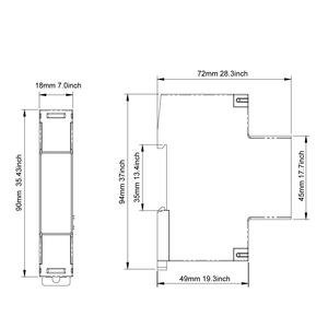 เครื่องวัดพลังงานไฟฟ้าอเนกประสงค์แบบ 1P MID ได้รับการรับรองมาตรฐานจากโรงงานจีน สำหรับการตรวจสอบพลังงานอุตสาหกรรม รุ่น DDS1946-1M จากโรงงานจีน - Product Image 6