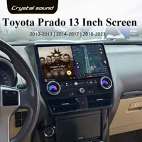 Penhui para Toyota Land Cruiser Prado 2010-2023 8 + 256GB HI-Fi sonido Android 13 REPRODUCTOR DE Radio para coche Pantalla de 16,8 pulgadas DSP 2 Din