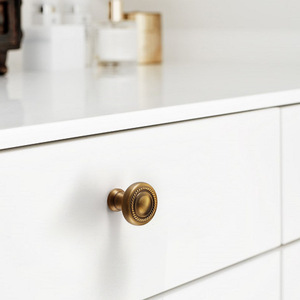 Nouvelles poignées et boutons de meubles en alliage de zinc de <span class=keywords><strong>style</strong></span> chinois, finition bronze <span class=keywords><strong>antique</strong></span> pour armoire, commode, tiroir, meubles de cuisine et meubles TV - Product Image 3
