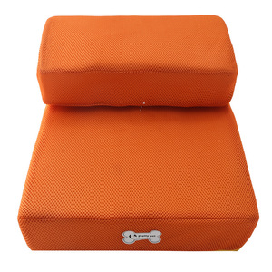 Escaleras plegables para perros, escalones de malla para mascotas, tapete de espuma, escalera de escalada, extraíble, lavable, para perros, rectangular, de color sólido - Product Image 3
