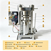 Presse à huile chaude/froide pour l'extraction d'huile d'avocat, de colza et d'olive – Machine hydraulique à pression à froid en Afrique du Sud