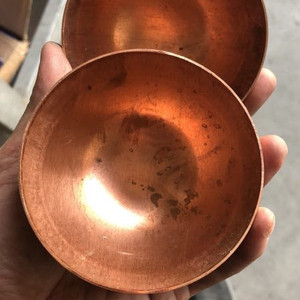 中空銅半球50mm中空銅ハーフ中空球 - Product Image 4