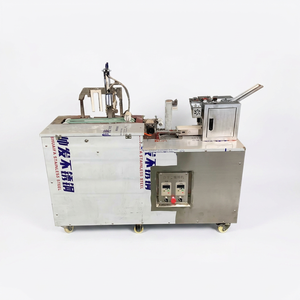 Stainless Steel Wonton Wrapping Stuffing Filling Machine Wonton Maker Folding Machine With Good Price Wonton Dumpling Machine - Product Image 1