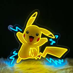 Enseigne néon LED personnalisée <span class=keywords><strong>Pikachu</strong></span> IPixel, impression UV pour chambre d'enfant, décoration murale de voiture - Utilisation intérieure/extérieure étanche IP67 - Product Image 3