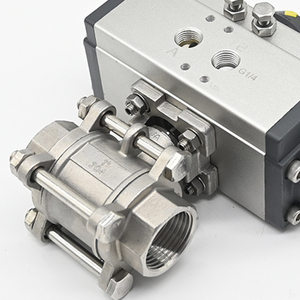 JTAIV - Actuador Neumático de Bola Roscada de Acero Inoxidable de Alta Temperatura de 2 Vías, Juego de 3 Piezas, OEM - Product Image 6
