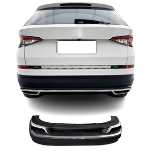 Nuevo Estilo de Accesorios Exteriores, Difusor de Parachoques Trasero Cromado para <span class=keywords><strong>Skoda</strong></span> <span class=keywords><strong>Kodiaq</strong></span> <span class=keywords><strong>2017</strong></span> - Product Image 1