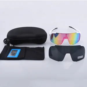 2023 OEM ODM Fábrica personalizada UV400 Nuevo estilo al aire libre tr90 Deportes Lente grande Gafas de sol Gafas de montar Gafas de Sol de pesca