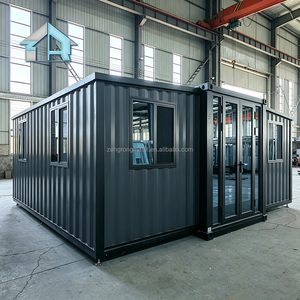 Maisons modulaires extensibles résistantes aux ouragans, imperméables quatre saisons, très tendance, pour les camps de construction en bord de mer - Product Image 1