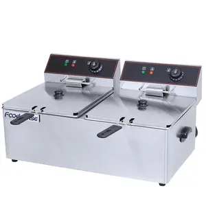 Commercial fish potato plantain chips fats fryer frying machine electric turkey industrial deep fryer