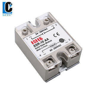 Однофазное твердотельное переменное реле 3-32 В dc DA AA DC миниатюрная теория мощности эпоксидная смола 24 -380 В - Product Image 6