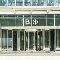 Porte tournante électrique Porte tournante automatique de haute qualité