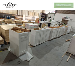 Goldtop moderno elegante estilo coctelera gabinetes de cocina Isla de cuarzo muestra gratis carcasa de madera contrachapada bisagra accesorios para apartamentos - Product Image 6