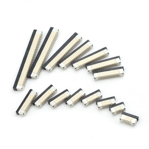 Đầu Nối Fpc <span class=keywords><strong>Ffc</strong></span> <span class=keywords><strong>0.3Mm</strong></span> 0.5Mm 1.0Mm <span class=keywords><strong>Pitch</strong></span> 4-60 Pins Horizonral Smd Smt Khóa Lật Ngược Đáy Liên Hệ Đầu Nối Fpc - Product Image 1