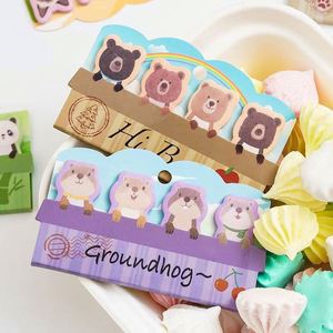 Lovely Cute Pet Thumb Notes High-Value Cartoon <b>Memo</b> <b>Pads</b> for Note Classification Office Supplies Record <b>Memos</b> Must-Have for - Product Image 5