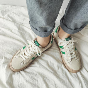 بالجملة أحذية رياضية مخصصة منخفضة أعلى نمط المشي أحذية الرجال عارضة الرجال المطاط قماش الاسلوب للجنسين - Product Image 5