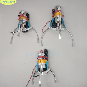 Pinza per macchina a gru in acciaio inossidabile S/M/L/XL, a molla, per macchina distributrice di giochi a gru, a moneta, in metallo, elettrica - Product Image 6