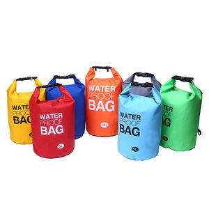 Sac seau étanche portable pour l'extérieur 2L/10L Rafting Natation Plage Sports Cross-Border Roll-Top PVC Matériel pour toutes <span class=keywords><strong>les</strong></span> saisons - Product Image 1