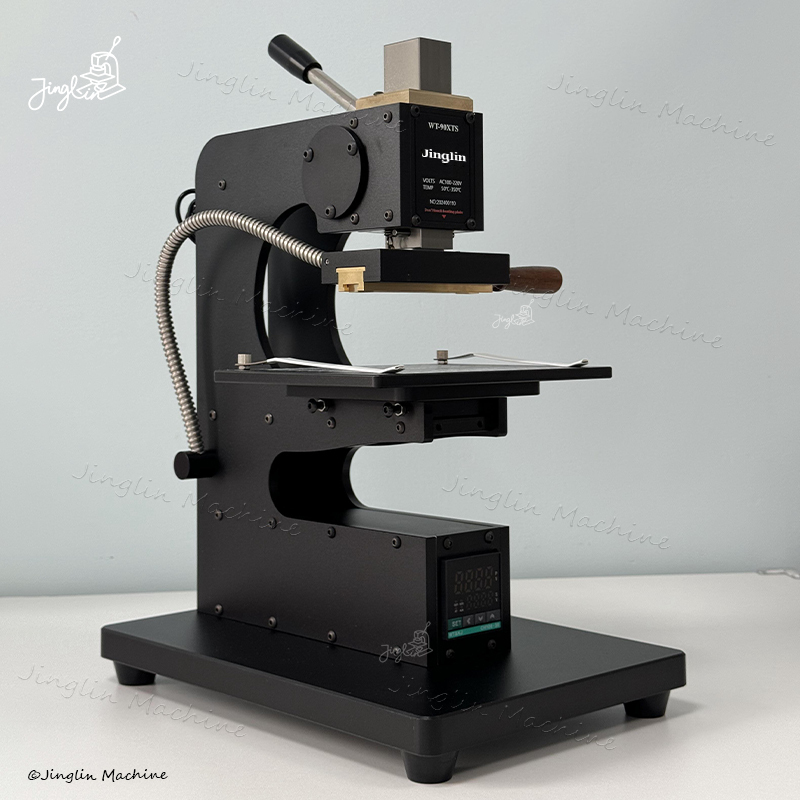 Mini Digital Leather Stamping Press Hot Foil Embossing Machine for Personalized DIY and Branding Projects