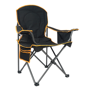 Chaise pliante extérieure robuste Hitite avec grand sac <span class=keywords><strong>de</strong></span> rangement latéral Design moderne en coton portable pour hôtels villas <span class=keywords><strong>camping</strong></span> - Product Image 1