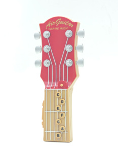 Mini <span class=keywords><strong>guitarra</strong></span> de aire eléctrica más vendida para niños instrumento musical alimentado por batería para fiestas y tiempo de juego - Product Image 3