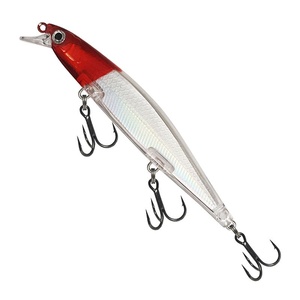 Leurre artificiel ABS rigide en gros, laser, 11cm/14g, leurre de pêche longue portée type Minnow, feuille holographique, 10 couleurs avec hameçons - Product Image 2