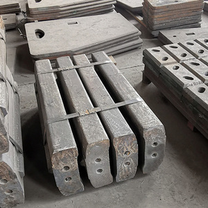 Pièces de rechange pour concasseur à percussion minier, barre de frappe et plaque d'impact en acier à haute teneur en manganèse, prix usine Chine, à vendre - Product Image 5