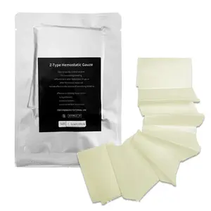 Emergency Trauma Z-Fold Hemostatic Chitosan Gauze For Ifak Tactical Outdoor Medical Dressing Combat Chitosan Hemostatic Gauze