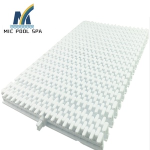 Grilles de <span class=keywords><strong>piscine</strong></span> ABS/PPS/<span class=keywords><strong>PVC</strong></span> <span class=keywords><strong>Grille</strong></span> de gouttière à débordement flexible de 18/20/25/30CM avec bois et aluminium pour piscines pour enfants - Product Image 2
