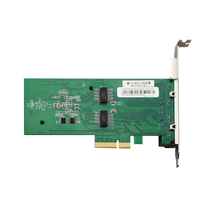 Carte LAN Gigabit Ethernet PCI Express 1G à 4 ports, adaptateur de serveur avec bypass, TXA103, filaire, interne, en stock