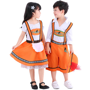 Kostum Halloween untuk anak-anak, kostum pelayan bir, kostum pelayan, kostum anak perempuan, seragam Asia, lederhofantsen, Kostum Halloween untuk anak-anak - Product Image 1