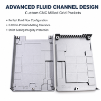 Radiateur en aluminium extrudé de précision, fabriqué en usine depuis 30 ans, avec une tolérance stricte de +/-0,01 mm, pour alimentation électrique.