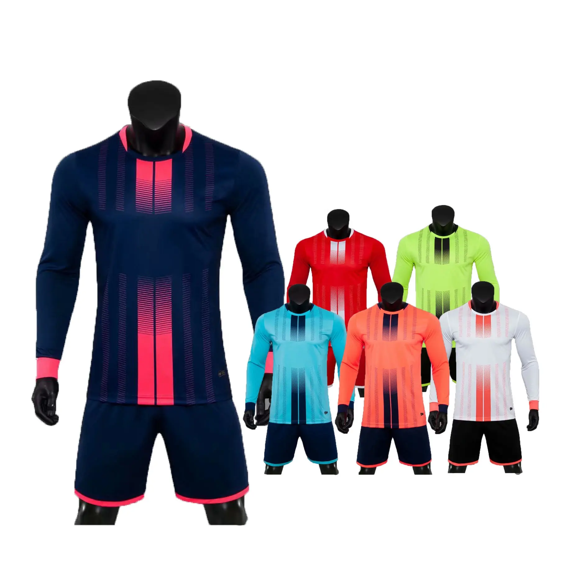 Encuentre mejor fabricante de uniformes futbol manga larga y uniformes futbol manga larga para el mercado de hablantes de spanish en alibaba.com