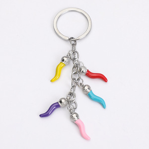 Llavero <span class=keywords><strong>de</strong></span> Aleación <span class=keywords><strong>de</strong></span> Zinc con Diseño <span class=keywords><strong>de</strong></span> Dibujos Animados Vintage Personalizado, Recuerdo Turístico <span class=keywords><strong>de</strong></span> Milán, con Recubrimiento Personalizado, Ligero e Impermeable - Product Image 6