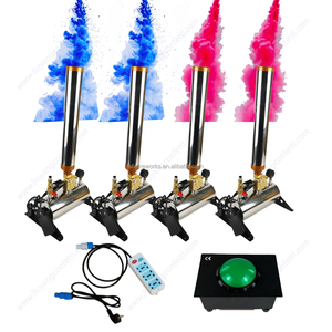 הפתעה נוצצת תינוק שמחה קונפטי סרט עשן לא עשן קופסת אבק פצצה ורוד או כחול פיצוץ מגדר לחשוף תותח מכונה - Product Image 2