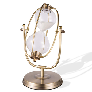 Sablier en laiton antique de 15, 30 et 60 minutes - Product Image 1